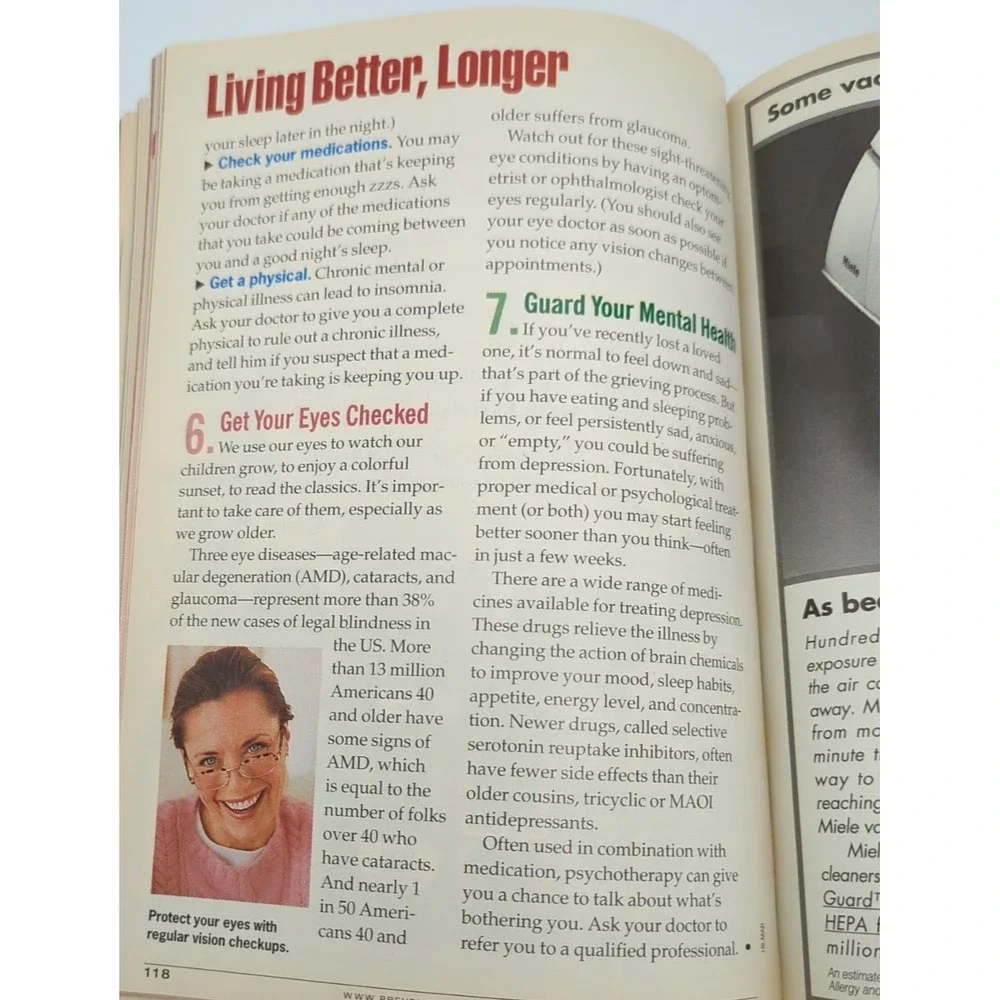 Prevention The Magazine For Better Health September 2000 50th Anniv Collector Ed